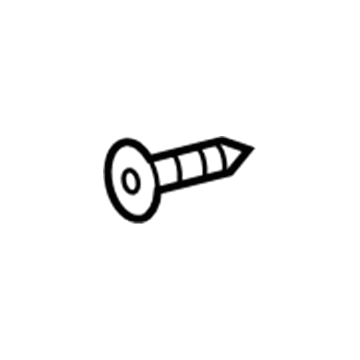 Toyota 90161-40020 Screw, COUNTERSUNK T