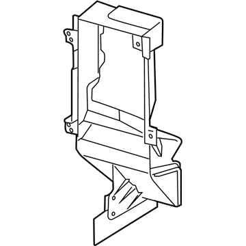 Toyota 32917-60010 Duct, Transmission Oil Cooler Air