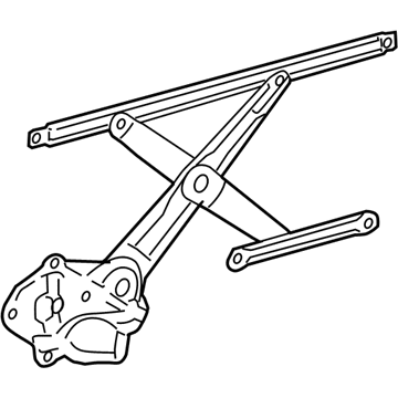 Toyota Corolla Window Regulator - 69820-12670