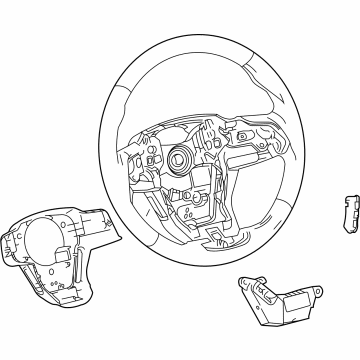 2024 Toyota Sienna Steering Wheel - 45100-08260-C1