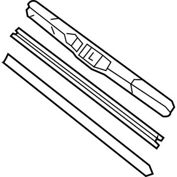 2023 Toyota GR Corolla Wiper Blade - 85222-12A90