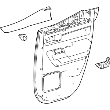 Toyota 67630-0C490-C5 PANEL ASSY, RR DOOR