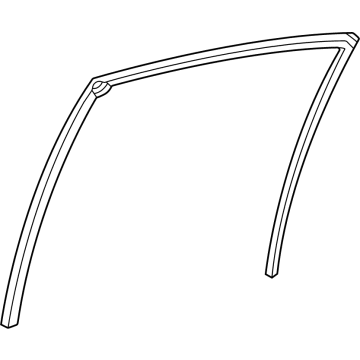 Toyota 68142-47060 RUN, RR DOOR GLASS