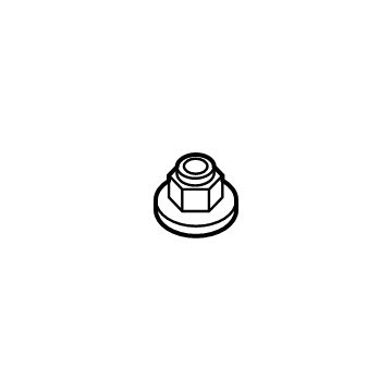 Toyota 90118-WA199 Combination Nut