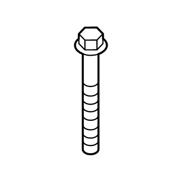 Toyota 90118-WA196 HEXAGON Screw With F