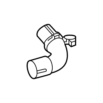 Toyota Crown Radiator Hose - 16573-25160