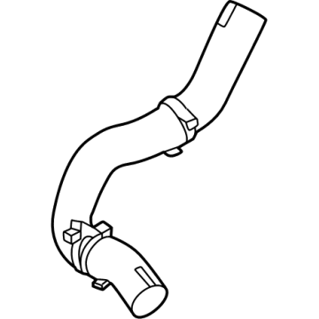 Toyota 16571-25240 HOSE, RADIATOR, NO.1