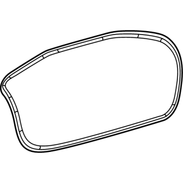 Toyota 64461-62040 WEATHERSTRIP, LUGGAG