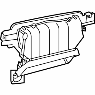 Toyota 87201-0E730 DUCT SUB-ASSY, AIR