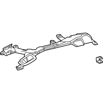 Toyota 55971-0E160 DUCT, SIDE DEFROSTER