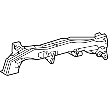 Toyota 87201-0E750 DUCT SUB-ASSY, AIR