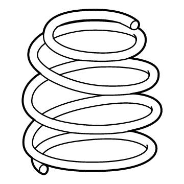 Toyota 48131-12F40 SPRING, COIL, FR