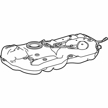 Toyota 77001-0E250 TANK SUB-ASSY, FUEL