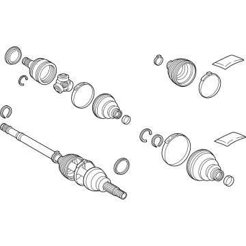2025 Toyota Crown Axle Shaft - 42340-30210