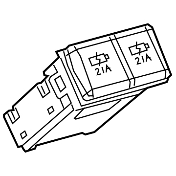 Toyota 85532-06090 SOCKET, USB CHARGER