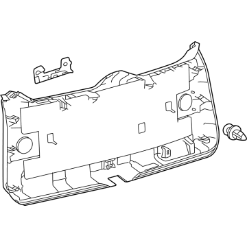 Toyota 64780-0E160-C0 PANEL ASSY, BACK DOO