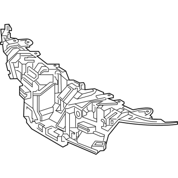 Toyota 53114-12260 GRILLE, RADIATOR, IN