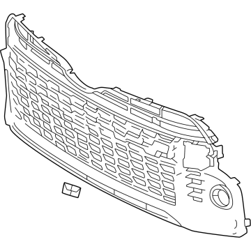 Toyota 53102-12180 GRILLE SUB-ASSY, RAD