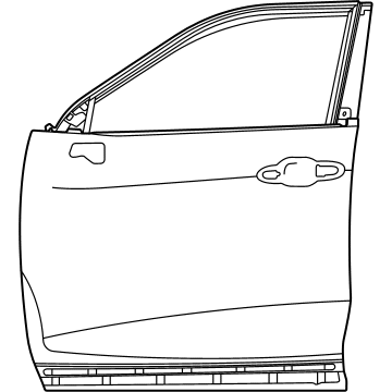 Toyota 67002-0E220 PANEL SUB-ASSY, FR D