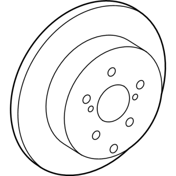 2023 Toyota Sienna Brake Disc - 42431-08050