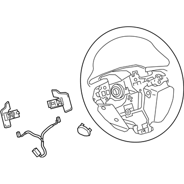 Toyota Camry Steering Wheel - 45100-06Q40-C0