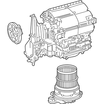 Toyota 87130-06410 Blower Assembly