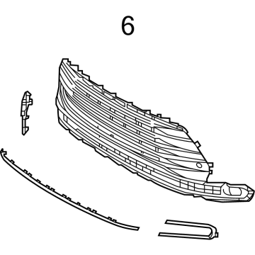 2024 Toyota Sienna Grille - 53102-08080