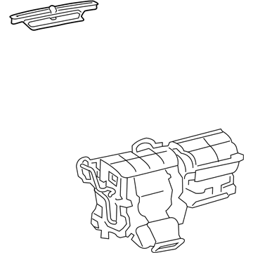 Toyota 55950-0R050 Nozzle Assembly, DEFROST