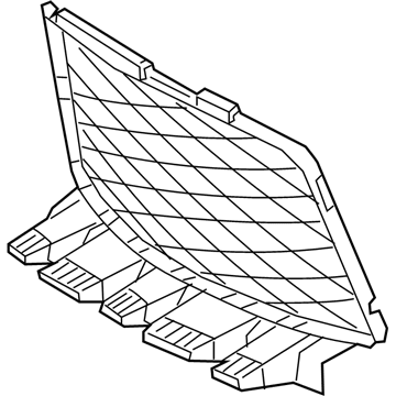 2021 Toyota GR Supra Grille - 53112-WAA01