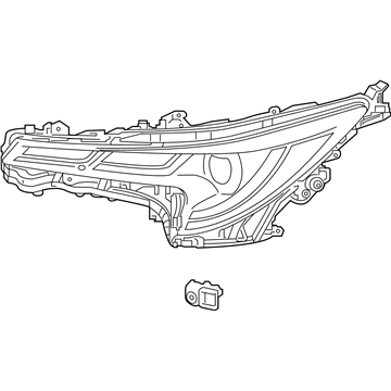 2024 Toyota Corolla Headlight - 81070-12N10