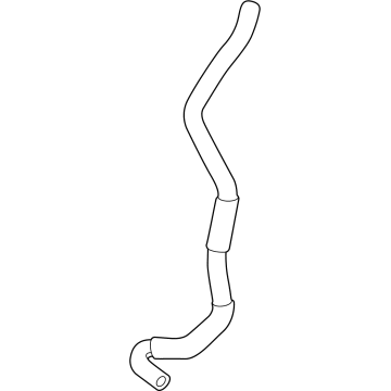 Toyota GR Corolla Coolant Reservoir Hose - 16282-18010