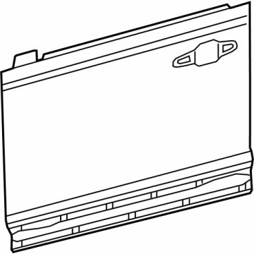 Toyota 67112-0A040 PANEL, FR DOOR, OUTS