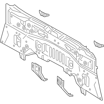 Toyota 58307-12C50 Panel Sub-Assembly, Body