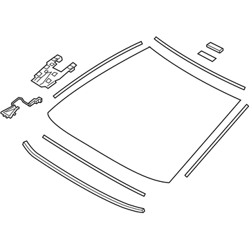 Toyota Avalon Windshield - 56101-07141