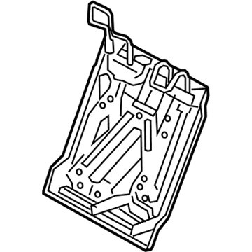 Toyota 71017-33230 Frame Sub-Assembly, Rear S