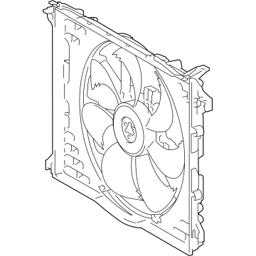 Toyota Mirai Fan Blade - 16360-77040