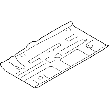 Toyota SU003-09139 FLOOR PAN F SD RH