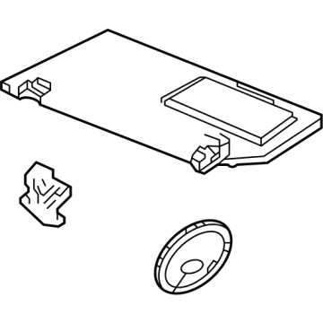 2023 Toyota Tundra Sun Visor - 74310-0C300-B0