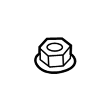 Toyota 90080-18073 Nut, W/WASHER