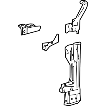 2022 Toyota C-HR Radiator Support - 53202-10901