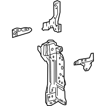 2022 Toyota C-HR Radiator Support - 53203-10901