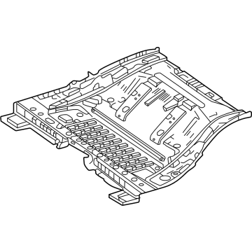 Toyota 58204-30070 PAN SUB-ASSY, CTR FL