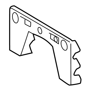 Toyota 52114-0E240 BRACKET, FR BUMPER E