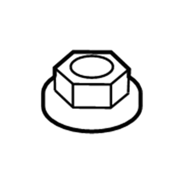 Toyota 90179-08237 Nut, W/WASHER