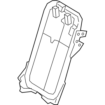 Toyota 71018-12540 FRAME SUB-ASSY, RR S