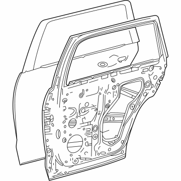 Toyota 67004-0C190 PANEL SUB-ASSY, RR D