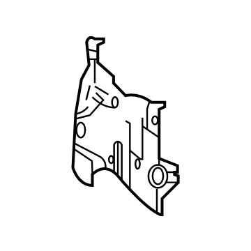 Toyota 55140-50010 Plate Assembly, Fender A