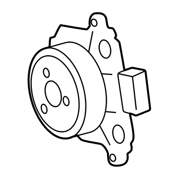 Toyota Prius AWD-e Fan Motor - 16363-24130