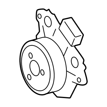 Toyota Prius AWD-e Fan Motor - 16363-24140