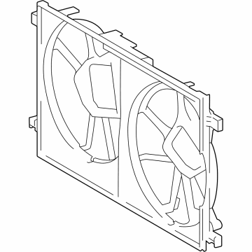 2025 Toyota Corolla Cross Fan Shroud - 16711-F2250